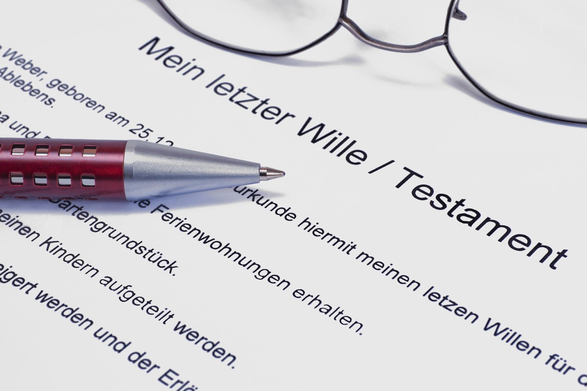 Anwalt Erbrecht Dresden bei Testamentserstellung